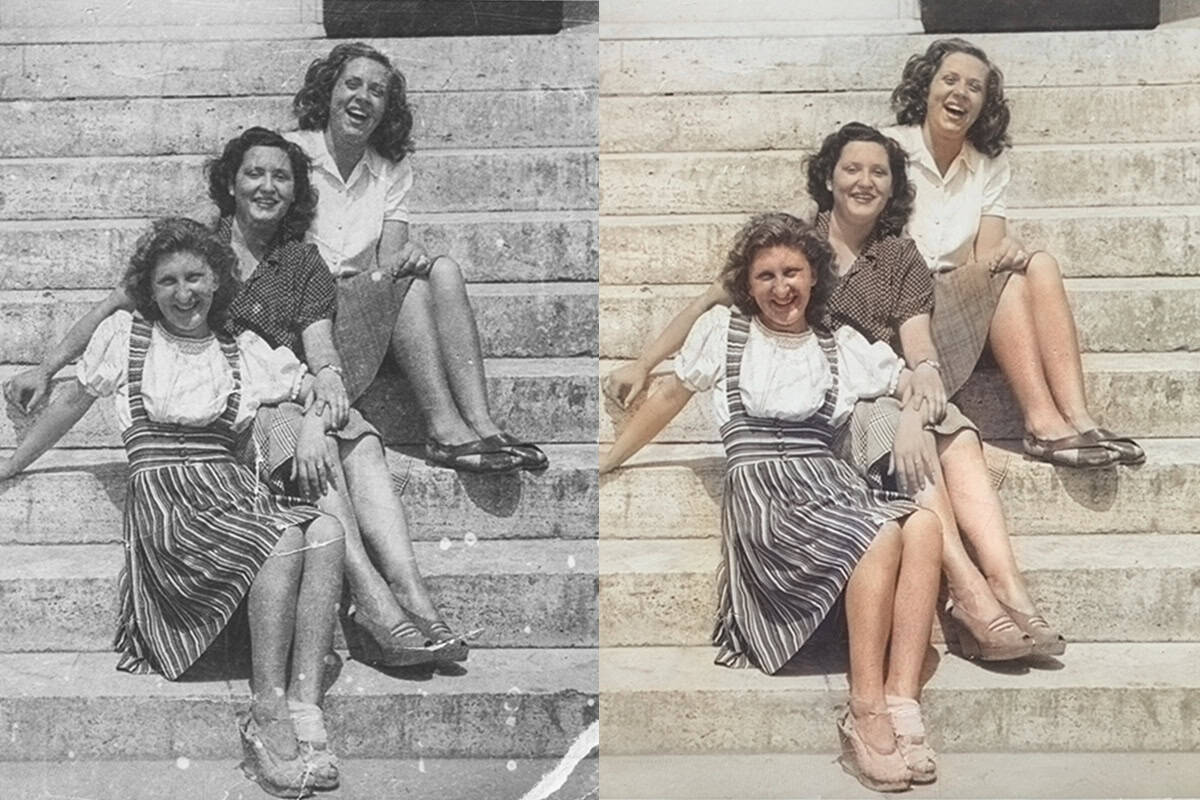 Photo Retouching and Restoration